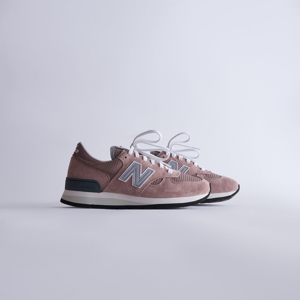 Men's Kith x New Balance 990v1 Dusty Rose - Picture 2 of 7